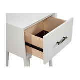 Alpine Flynn End Table, White -  966-W-62