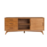 Alpine Flynn Large TV Console, Acorn - 966-10