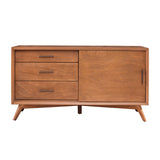 Alpine Flynn Small TV Console, Acorn - 966-15