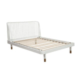 Alpine Madelyn California King Slat Back Platform Bed - 2010-67CK