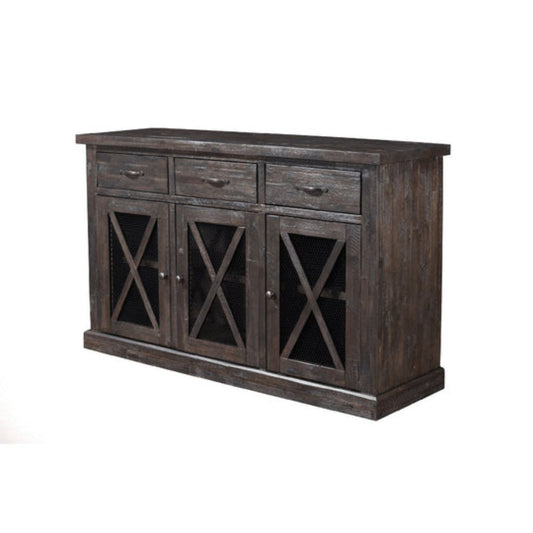 Alpine Newberry Sideboard, Salvaged Gray - 1468-26