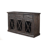 Alpine Newberry Sideboard, Salvaged Gray - 1468-26