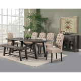 Alpine Newberry Sideboard, Salvaged Gray - 1468-26
