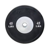 TROYCompetition Black Bumper Plate -  BCO-SBP