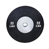 TROYCompetition Black Bumper Plate -  BCO-SBP