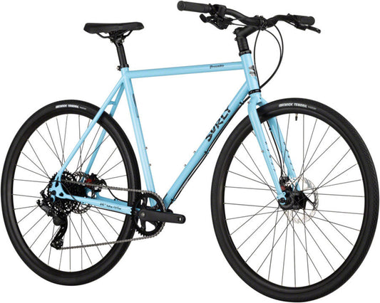 Surly Preamble Steel Flat Bar Pavement/Gravel Bike - Skyrim Blue - 210000050377
