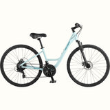 Retrospec Barron Plus Comfort Hybrid Bike - 21 Speed - Step Through - 6063