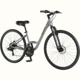 Retrospec Barron Plus Comfort Hybrid Bike - 21 Speed - Step Through - 6063