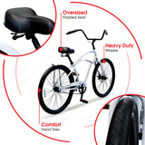 Switz Cruz + 4 Stroke Chain Drive Motorized Bike - SZ-CRUZ-MBLK + FH-ENGINE-4S + FH-TRANSKIT-4S + FH-HD4STROKEMP