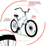 Switz Cruz + 4 Stroke Chain Drive Motorized Bike - SZ-CRUZ-MBLK + FH-ENGINE-4S + FH-TRANSKIT-4S + FH-HD4STROKEMP