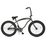 Tracer 26" Avalon GT Fat Tire Stretch Beach Cruiser Bike - MB-AVALON GT-BK/BK