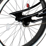 Tracer 29" Master 1-Speed Chopper Stretch Beach Cruiser Fat Tire Bike - MB-MASTER-BK