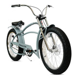 Tracer 26" Santak GT Chopper Stretch Cruiser 1-Speed Fat Tire Bike - MB-SANTAK-BL