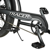 Tracer 26" Santak GT Chopper Stretch Cruiser 1-Speed Fat Tire Bike - MB-SANTAK-BL