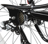 Tracer 26" Siena Chopper Stretch Cruiser Fat Tire Bike - MB-SIENA-M-BK/PLS