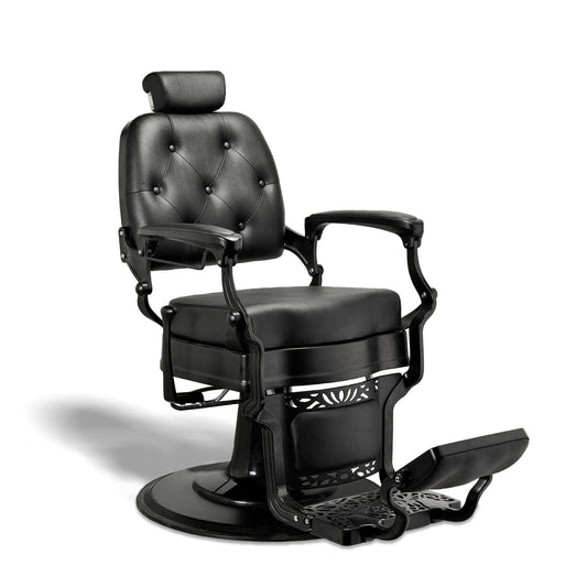Berkeley ADAMS Vintage Barber Chair - HON-BBCHR-52023-BLK