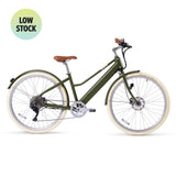 Bluejay Premiere Lite - Olive Green Electric Bike - BKLT24-SMAGR