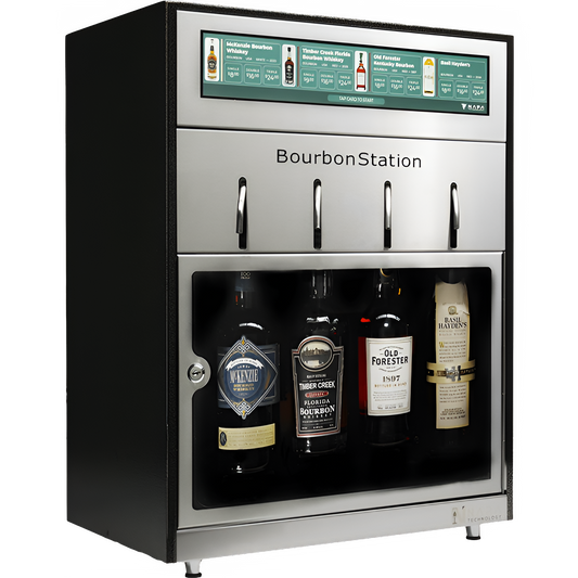 Napa Technology BourbonStation | Dispensing System Machine | Bottle dispenser - MX4-Q3BS