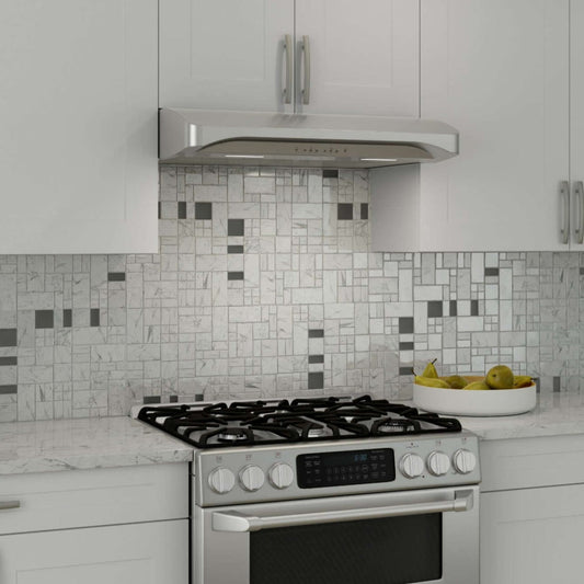 Broan Elite Alta III Series 30 In. Convertible Under-Cabinet Range Hood In Stainless Steel - ALT330SS)