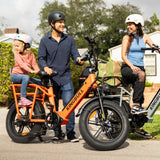 Kingbull Voyager | Fat Tire Electric Cargo Bike - KVG-GRAY-2