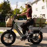 Kingbull Voyager | Fat Tire Electric Cargo Bike - KVG-GRAY-2