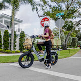Kingbull Voyager | Fat Tire Electric Cargo Bike - KVG-GRAY-2