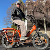 Kingbull Voyager | Fat Tire Electric Cargo Bike - KVG-GRAY-2