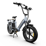 Kingbull Voyager(Dual Battery) | Long Range Step Thru Electric Bike - KDVG-GRAY