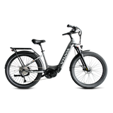 VTUVIA CMB Step Thru Electric Bike - v-cmb-pro-10-silver