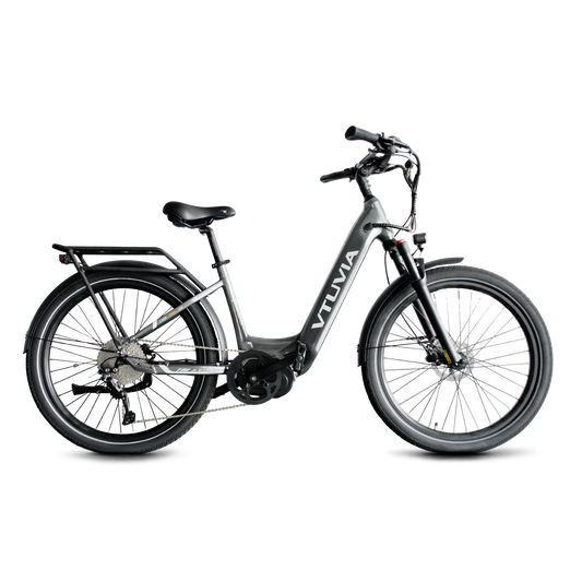 VTUVIA CMB Step Thru Electric Bike - v-cmb-pro-10-silver