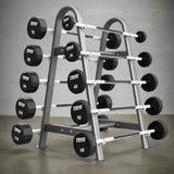 iDeal Troy 12-Sided Urethane Straight Barbell 40-100LB - 40100