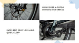 Vaast Bikes E/1 XT/SLX 27.5 E-Bike - Nostalgic Sea Blue-Ocean Frost - GM111324-01