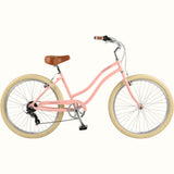 Retrospec Chatham Plus Aluminum Beach Cruiser Bike - Step Through 7 Speed - 3932
