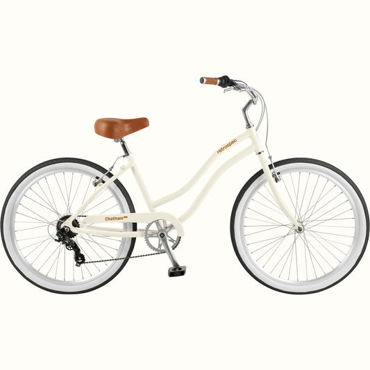 Retrospec Chatham Plus Aluminum Beach Cruiser Bike - Step Through 7 Speed - 3932