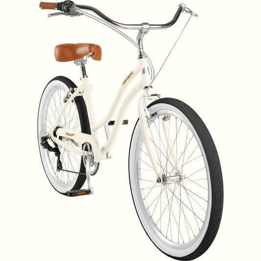 Retrospec Chatham Plus Aluminum Beach Cruiser Bike - Step Through 7 Speed - 3932
