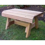 Creekvine Designs Red Cedar Twin Ponds End Table - WF6110-2CVD