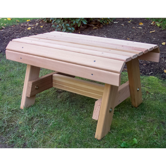 Creekvine Designs Red Cedar Twin Ponds End Table - WF6110-2CVD