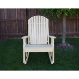 Creekvine Designs Treated Pine Curveback Rocking Chair - FR24ADCVD