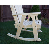 Creekvine Designs Treated Pine Curveback Rocking Chair - FR24ADCVD