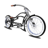 Tracer 26" Raider Pro DS7 Stretch Chopper Cruiser Bike - MB-RD-PDS7-BLU
