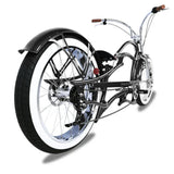 Tracer 26" Raider Pro DS7 Stretch Chopper Cruiser Bike - MB-RD-PDS7-BLU