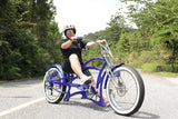 Tracer 26" Raider Pro DS7 Stretch Chopper Cruiser Bike - MB-RD-PDS7-BLU