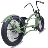 Tracer 26" Scorpion Pro DTS Stretch Chopper Cruiser Bike - MB-SP-PDTS-WHT