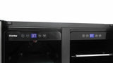 Danby - 5.2 CuFt Beverage Center, French Door Design, LED LightsBeverage Center - DBC052A1BSS