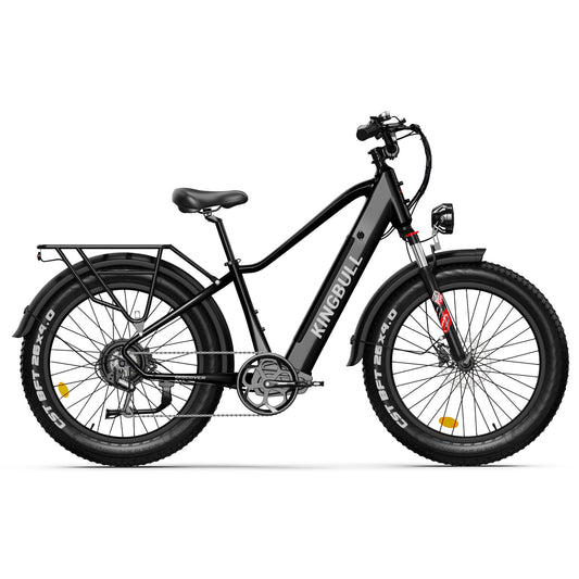Kingbull Discover | Premium Off-road & City Electric Bike - KDC-BLACK