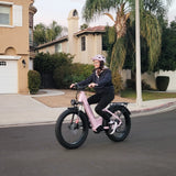 Kingbull Discover ST | Premium Fat Tire Commuter Electric Bike - KDC-PINK