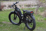 Young Electric E-Explorer 1000W Long Range Electric Hunting Bike | Optional Dual Battery | Up To 28 MPH | 26'' Fat Tire - 12803003SFBLK