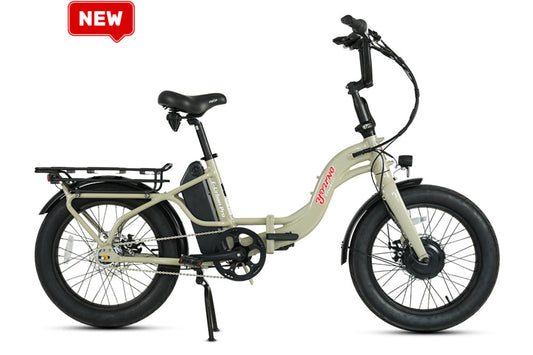Young Electric E-Urban Pro 500W Lightweight Folding eBike | 20'' Fat Tire With 720Wh LG Battery | Torque Sensor, Internal Gear Hub - 22802010BLU