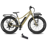 Surface 604 500W - 604 Boar Hunter Fat Tire Electric Bike - EB-604BOAR-BLK