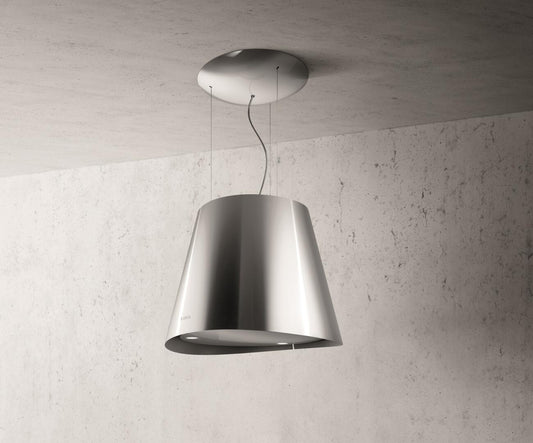 Elica - EASY - Iconic - 20 1/4" W x 15 1/4" D x 15 1/4" H, Stainless Steel - Island Hoods- EES320SS